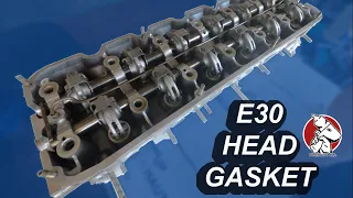 BMW e30 Head Gasket Replacement  HOW to : part 2 INSTALLATION