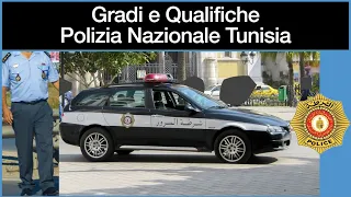 Gradi e Qualifiche Polizia Nazionale Tunisia