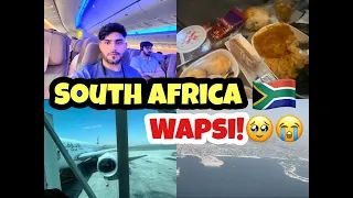 Travelling from Pakistan to South Africa 🇿🇦 | Emirates Airline ✈️ | چھٹی ختم اور اب واپسی 😔😢