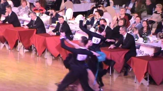 WDSF World Open Standart 1/4 Foxtrot Anton Besedin - Ekaterina Strelkova