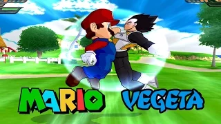 Mario and Vegeta Fusion | Super Marigeta | DBZ Tenkaichi 3 (MOD)