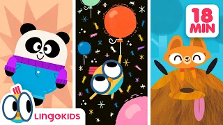 FUN WITH MATH 🤖 + More Cartoons for kids | Lingokids