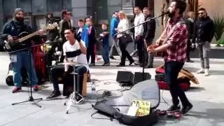 Dublin Ireland "Pink Floyd - Wish you were here cover by Cezar and Jacob"