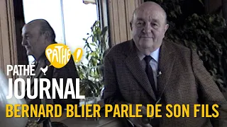 1985 : Bernard Blier parle de son fils| Pathé Journal