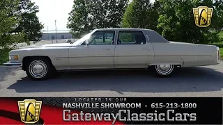 1975 Cadillac Fleetwood, Gateway Classic Cars-Nashville#787