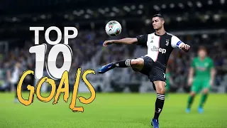 PES 2020 - CRISTIANO RONALDO TOP 10 GOALS HD