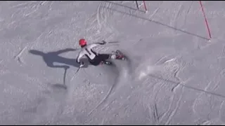 Separation in alpine skiing