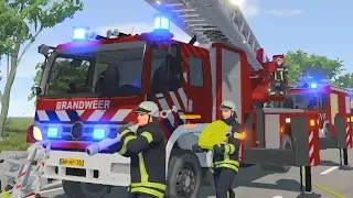 Emergency Call 112 – Dutch (NL) Fire Service Gameplay! 4K