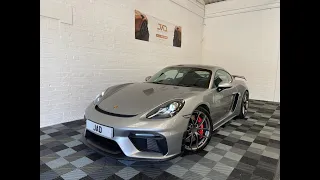 2020 PORSCHE 718 CAYMAN GT4!