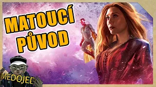 Matoucí původ Visiona a Scarlet Witch VYSVĚTLEN