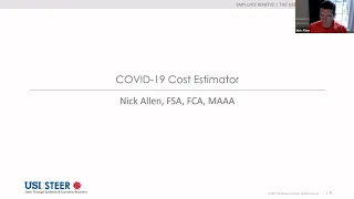 The Cost Impact of COVID 19 Webinar 6/11/2020