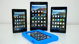 Amazon Fire 7, Fire HD 8 & Fire HD 10 Tablets Complete Comparison (2019)