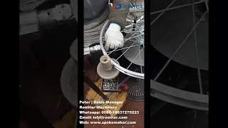 Automatic Spoke Nipple Feeding Turning Machine for Assembling Cycle Rim