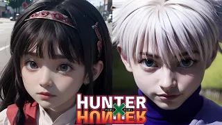 AI Renders Hunter x Hunter Characters in Real Life