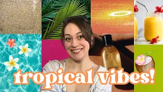 Vacation Ready Nails! 🏝️🥥🌅 Best Tropical Themed Polishes! | Tropicore Aesthetic