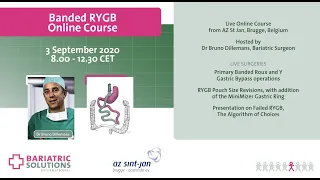 Dr Bruno Dillemans, presentation on Revisions RYGB Algorithm