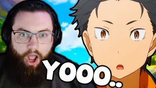 First Time REACTING to Re:Zero Endings (1-4) Non Anime Fans!