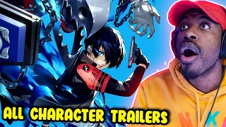 First Time Reacting to All Persona Character Trailers