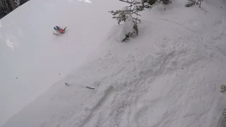 Kid Almost Dies Skiing Fail Borovets, Bulgaria