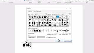 How to insert eyes, ear, nose, mouth and tongue signs in word Hindi