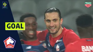 Goal Yusuf YAZICI (29' - LOSC LILLE) LOSC LILLE - DIJON FCO (1-0) 20/21