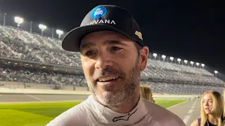 Jimmie Johnson on His First Competitive Next Gen Laps After Duel 1 at Daytona