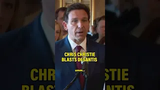 “Not the words of leadership”: Chris Christie BLASTS DeSantis’ PATHETIC press conference