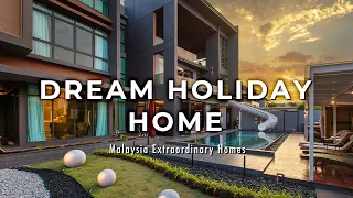 Inside a 13000 sqft DREAM HOLIDAY HOME with an entertainment annexe | Modern architecture house tour