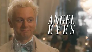 Crowley/Aziraphale | Look into his angel eyes