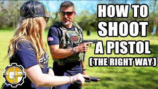 Kris "Tanto" Paronto Teaches How To Shoot A Pistol