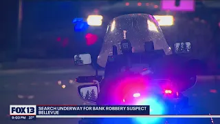 Bellevue Police investigation bank robbery | FOX 13 Seattle