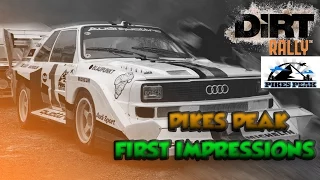 DIRT Rally: Pikes Peak First Impressions (Free Update) W/ AUDI QUATTRO