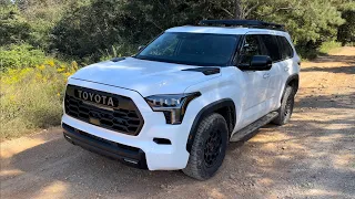 My TOP 5 LIKES of the NEW 2023 Toyota Sequoia TRD Pro!