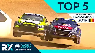 Best Rallycross Action of Benelux World RX of Spa Francorchamps 2019 : World RX Belgium 2019