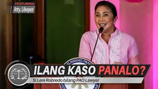 ILANG KASONG PINANALO SI LENI ROBREDO SA PAO?