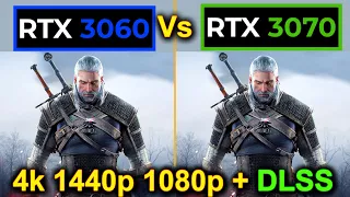 RTX 3060 vs RTX 3070  Test en los Games mas recientes 4k,  1440p, 1080p | en 2023