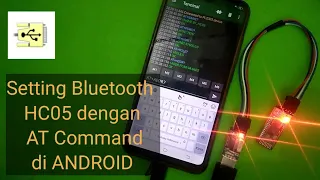 Cara setting bluetooth HC-05 dengan AT COMMAND di Android