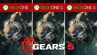 Gears 5 Comparison - Xbox One vs. Xbox One S vs. Xbox One X