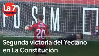 Segunda victoria del Yeclano en La Constitución | La7