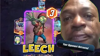 This is the benefit of leech  | Marvel Snap