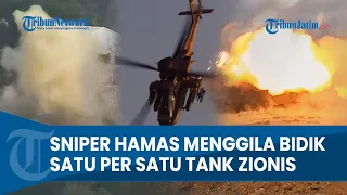 UPDATE TERKINI Hari ke-100: Sniper Hamas Menggila Bidik Satu per Satu Tank Zionis - IDF Rugi Besar