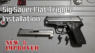 Armory Craft adjustable flat Sig trigger installation (First generation)