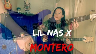 Lil Nas X- Montero (Call Me By Your Name) Guitar Cover + Solo