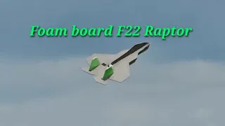 F22 Raptor (Pink foam board)