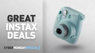 Cyber Monday Week | Great Instax Deals: instax Mini 9 Camera with 10 Shots - Ice Blue