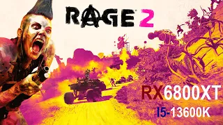 RAGE 2 | i5 13600K | RX 6800 XT | Gameplay | Max Settings 2K