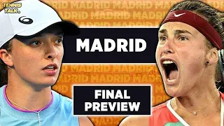 Swiatek vs Sabalenka | Madrid Open 2024 Final | Tennis Prediction