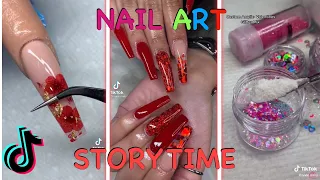 NAIL STORYTIME TIKTOKS that SPILL all the TEA💅🏽🤭