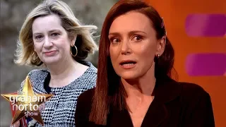 Keeley Hawes Awkward Meeting With Amber Rudd | The Graham Norton Show