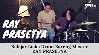 PODJAM - Belajar Licks Drum Bareng Master RAY PRASETYA
